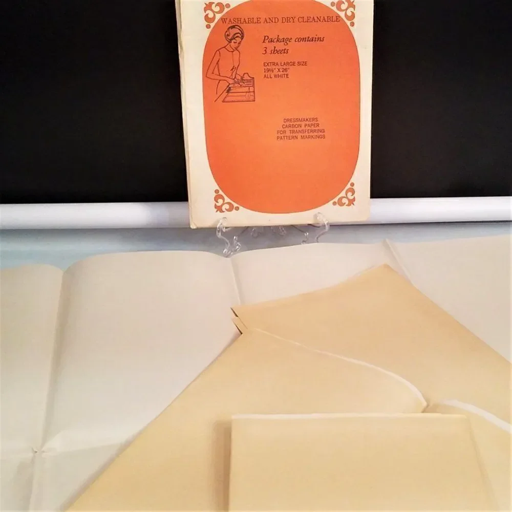 Dritz Scovill Vintage Tracing Paper Used Partials